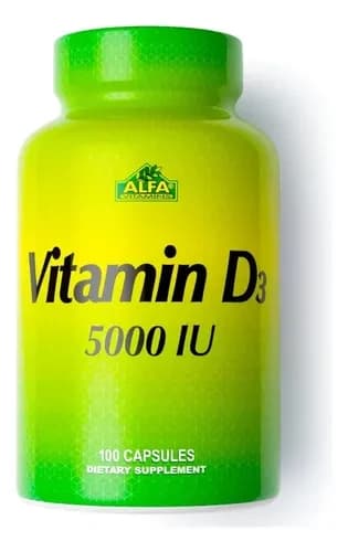 ALFA VITSMIN D3 5000MG 100CAP