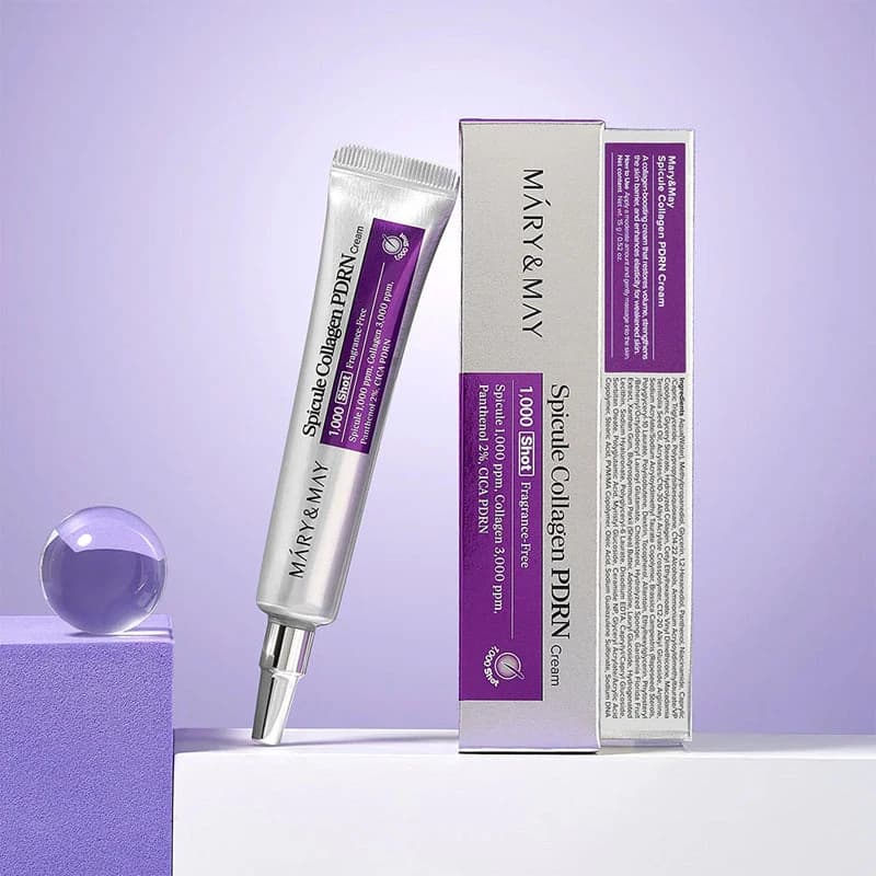 MARY & MAY SPICULE COLLAGEN PDRN CREAM 15 GM