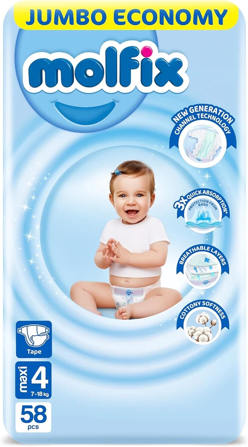 MOLFIX JUMBO NUMBER 4 58 PCS