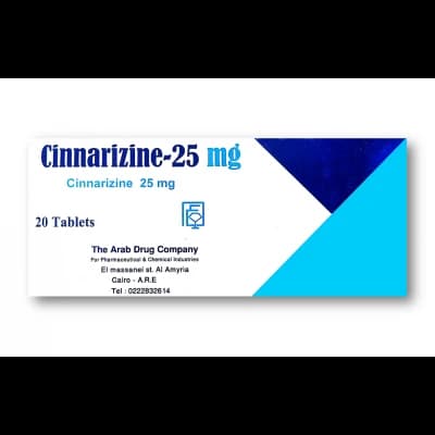 CINNARIZINE 25MGM 20TAP