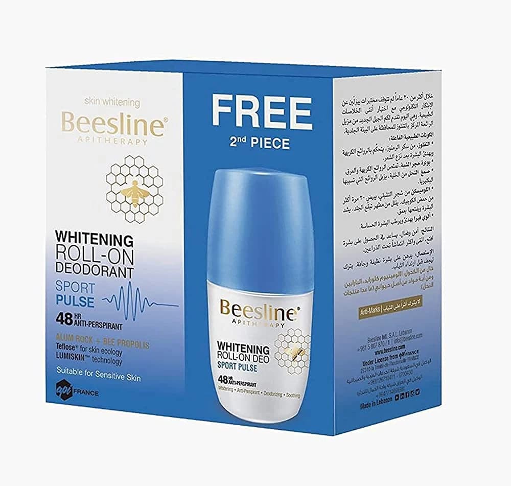 beesline roll on sport plus 1+1 50ml