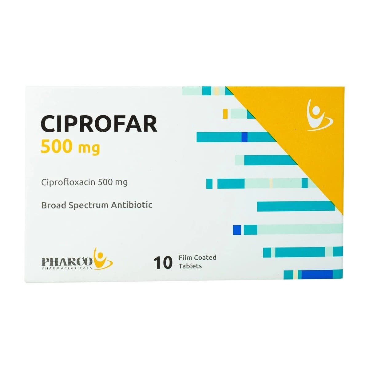 CIPROFAR 500MGM TAP