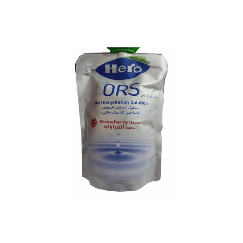 hero ors 3*200ml strawberry