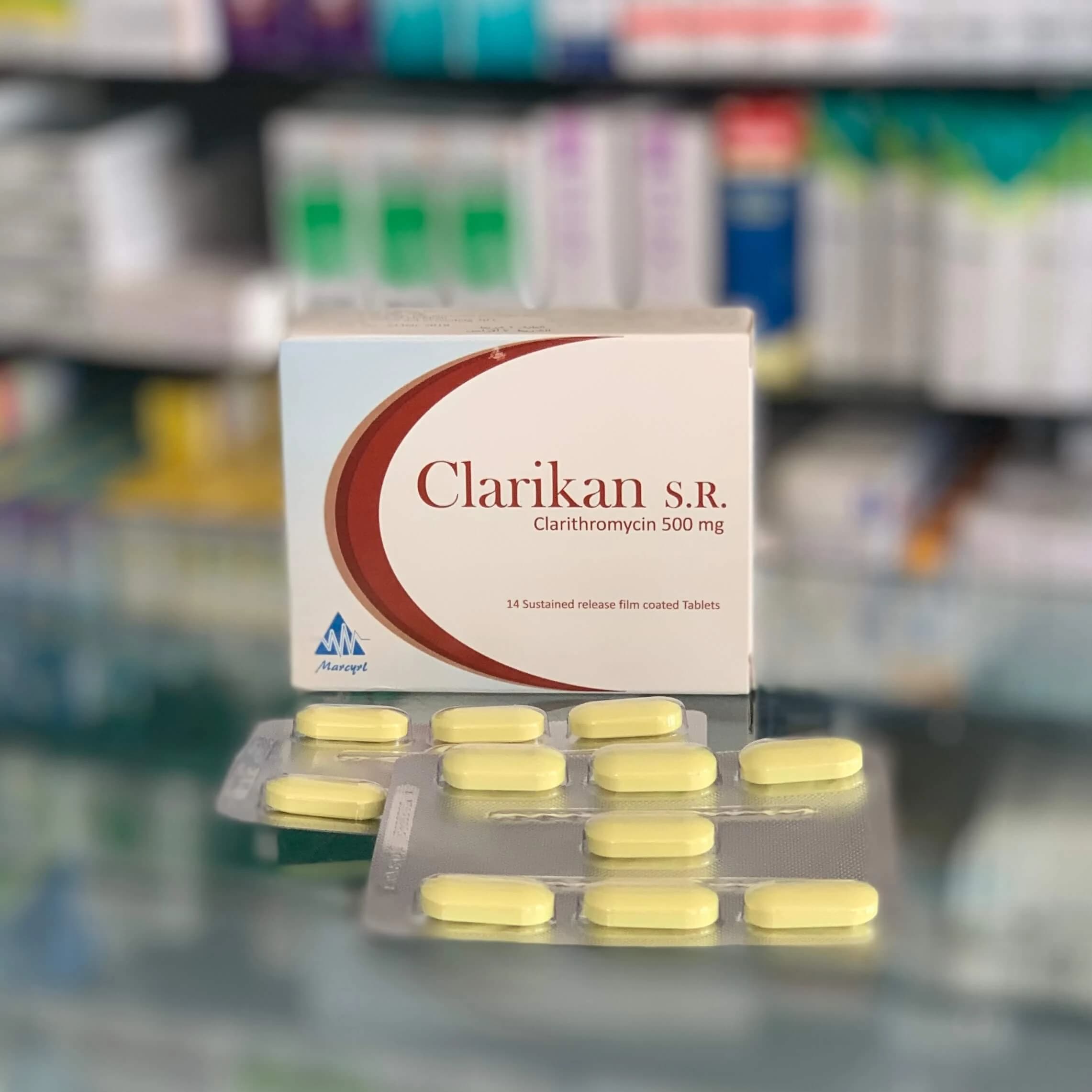 CLARIKAN S.R 500 MGM 14 TAP