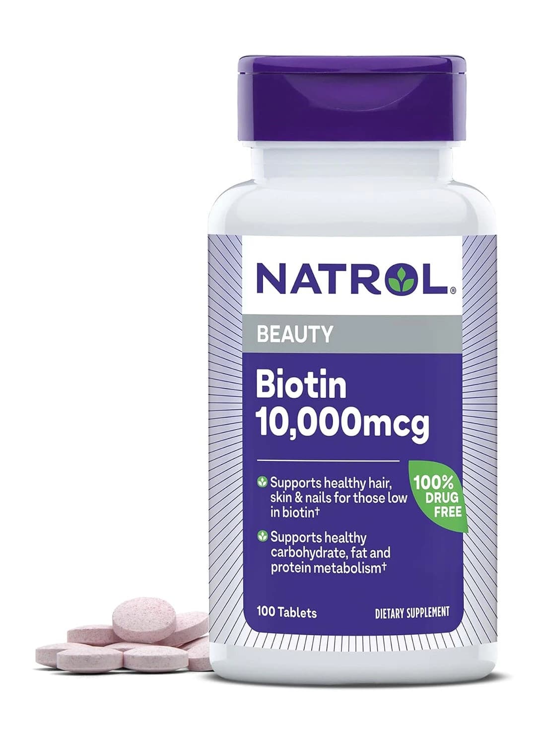 biotin Cosmetics 10000 mcg 100 tab
