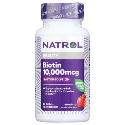 NATROL BIOTIN 10000MCG 60TAB IMP