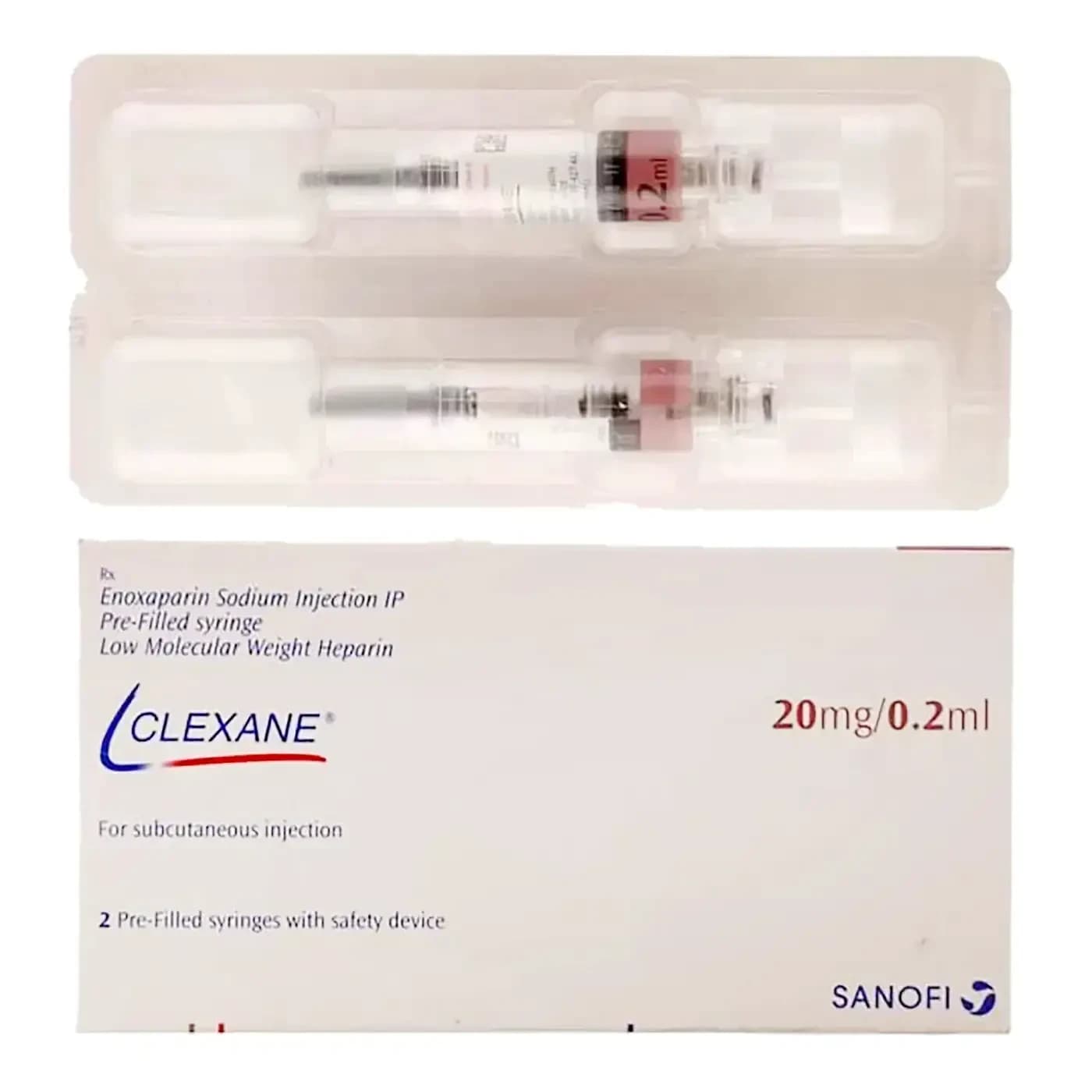 CLEXANE 20MGM 2 SYRINGE