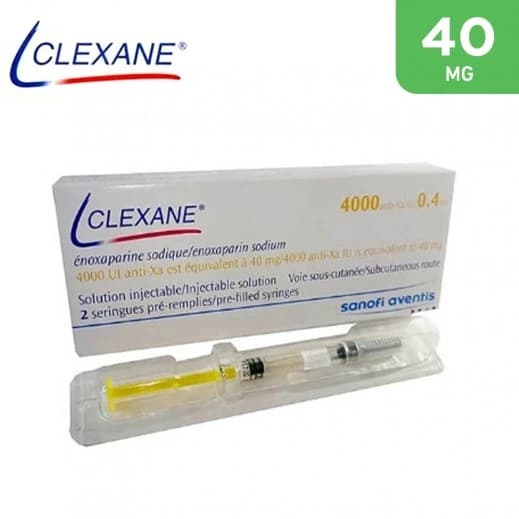 CLEXANE 40MGM 2 SYRINGE