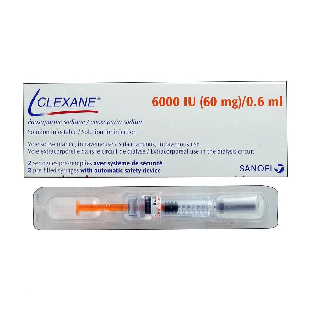 CLEXANE 60MGM 2 SYRINGE