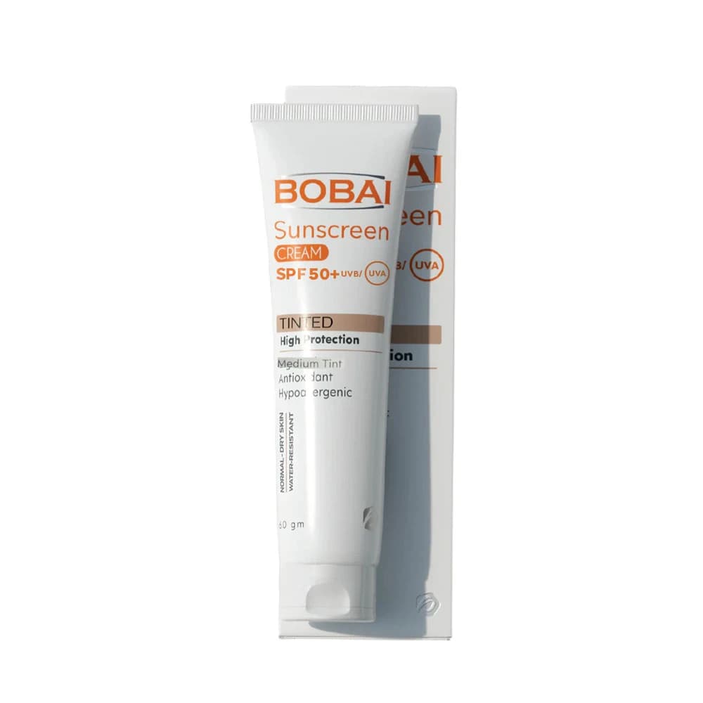 BOBAI SUNSCREEN CREAM TINTED SPF 50  60 GM 1+1