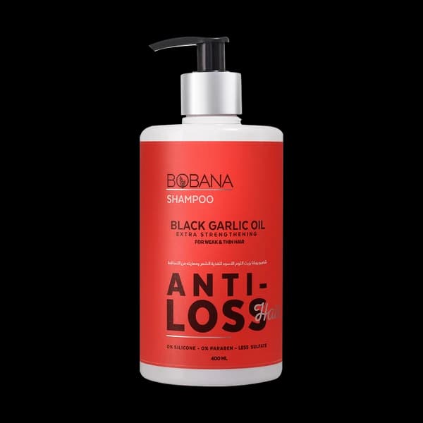 BOBANA BLACK GARLIC SHAMPOO 400 ML+CON 100 ML