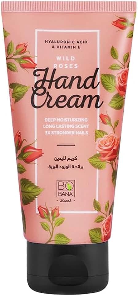 BOBANA HAND CREAM WITH WILD ROSES SCENT 50ML