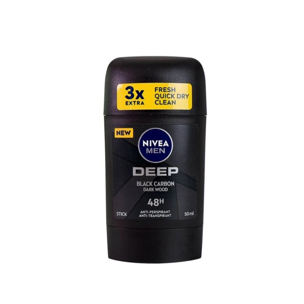 nivea men deep dark wood stick 50ml