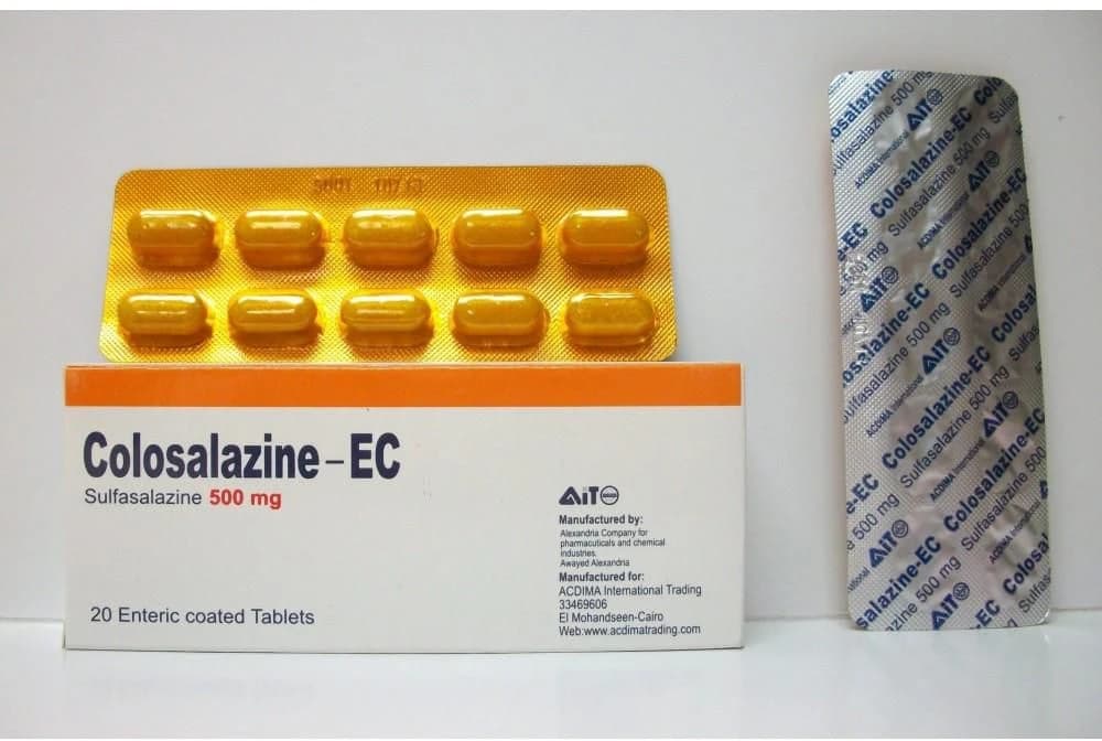 colosalazine-ec 500MGM