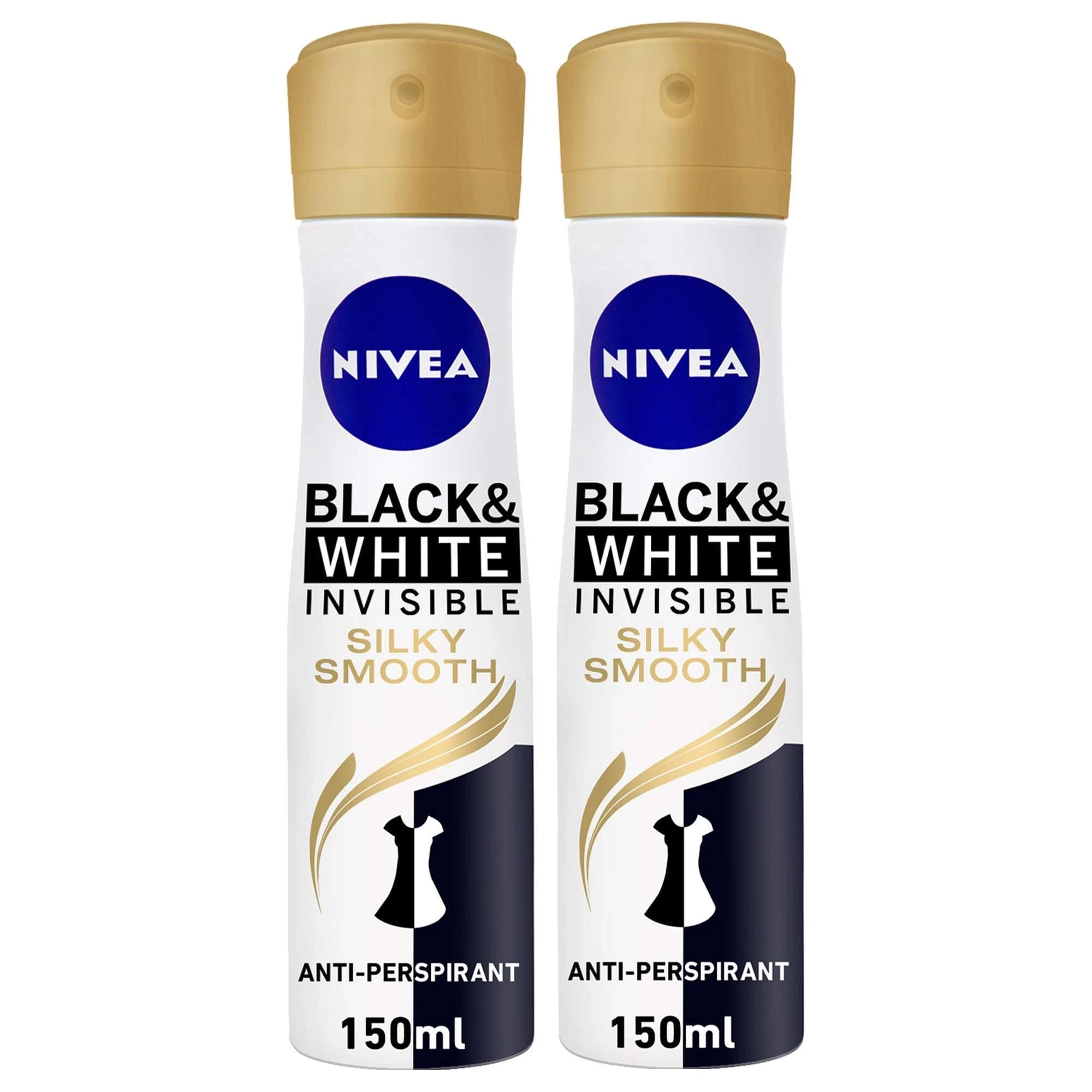 NIVEA WOMEN BLACK WHITE SILKY SMOOTH 150 ML