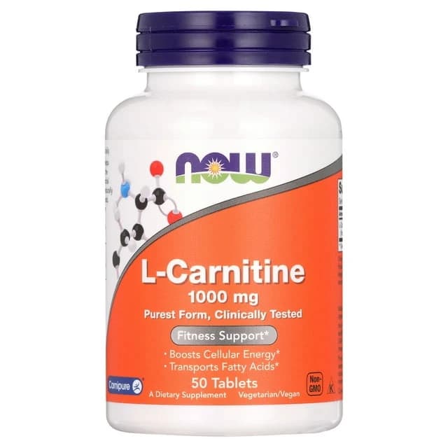 NOW l carnitine 50 tab