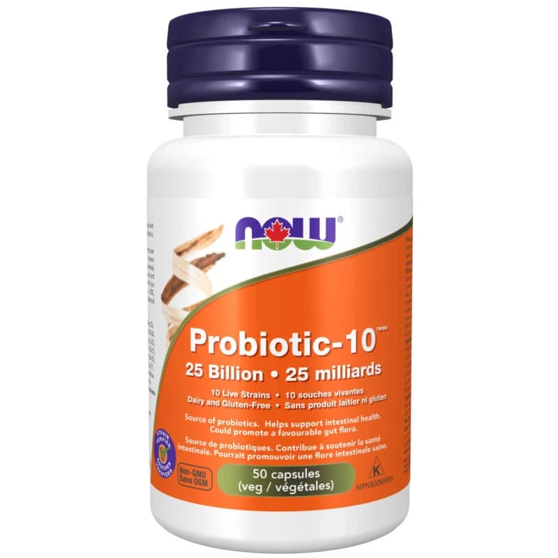 NOW PROBIOTIC 10 50 TAB
