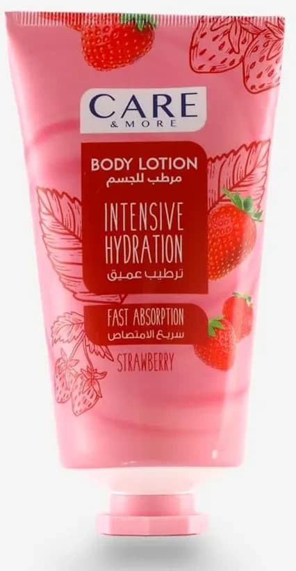 CARE&MORE STRAWBERRY BODY LOTION 150 ML