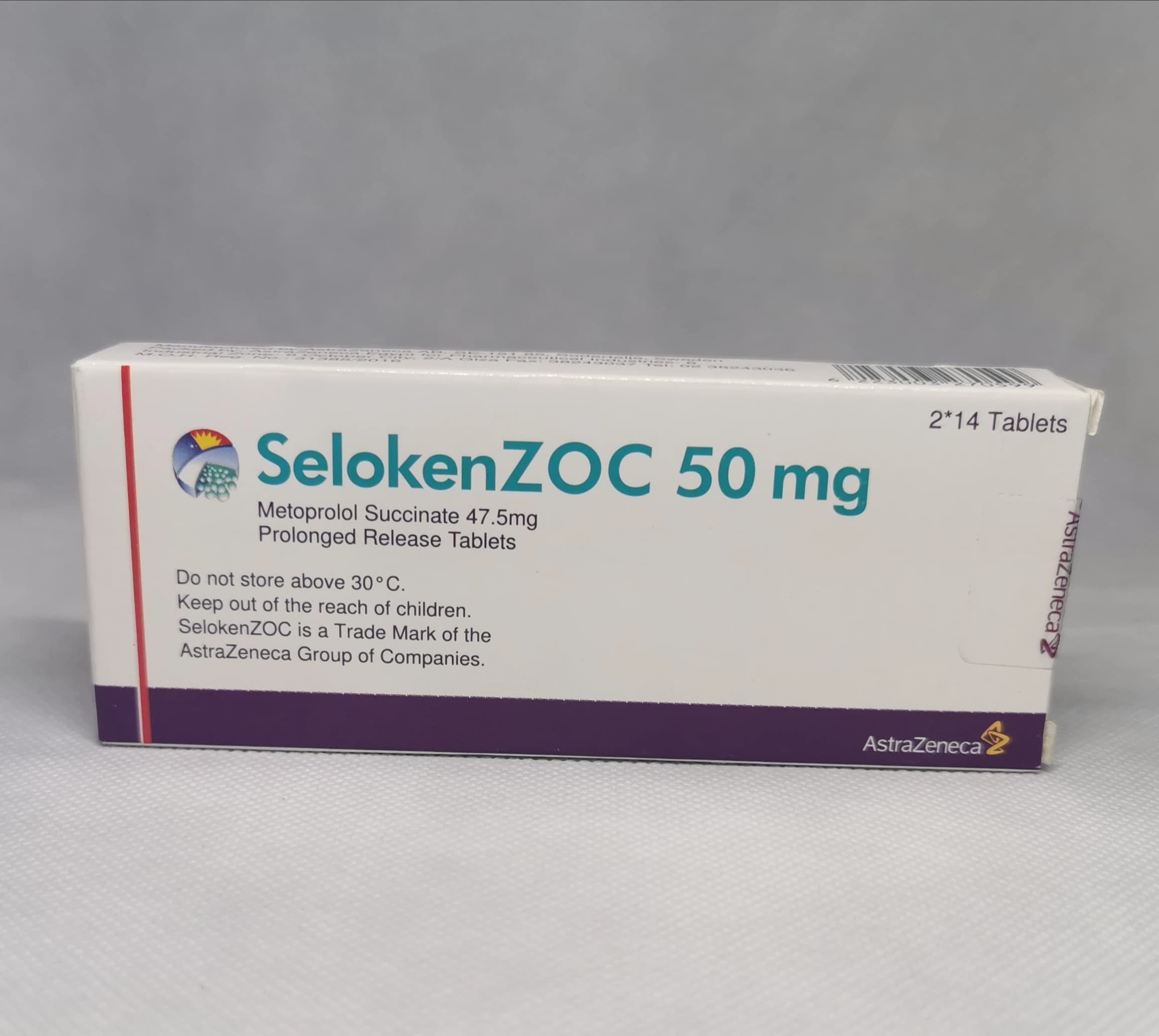 SELOKENZOC 50 MGM 28 TAP