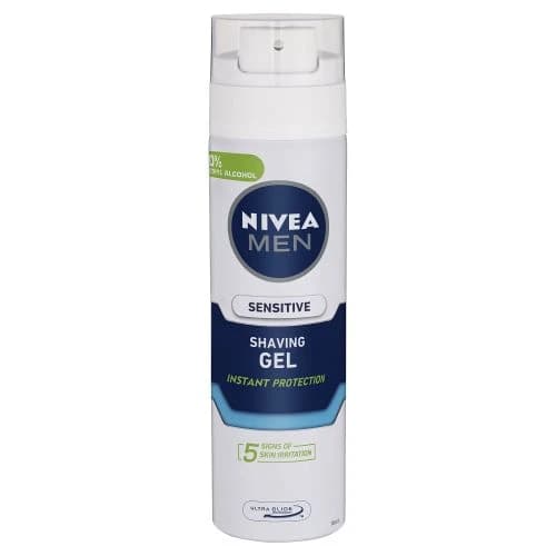 Nivea Shaving Gel Sensitive White 200ml
