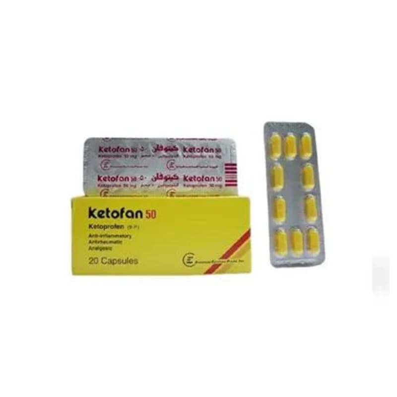 KETOFAN 50MGM 30 CAP