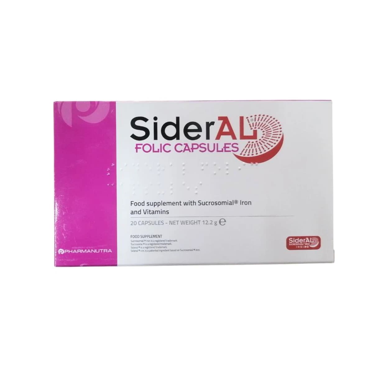 Sideral folic 20 cap