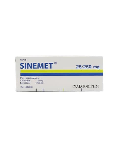 SINEMET 25/250 20 TAP