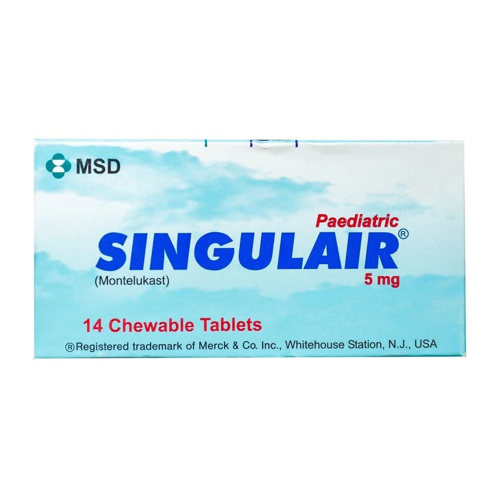 SINGULAIR 5MGM 14 CHEW TAP