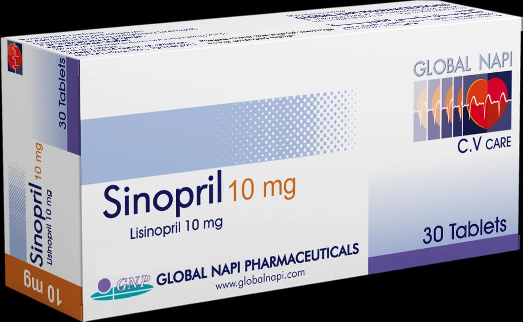 SINOPRIL 10MGM 30 TAP