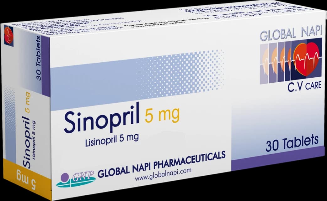 Sinopril 5MGM 30TAP