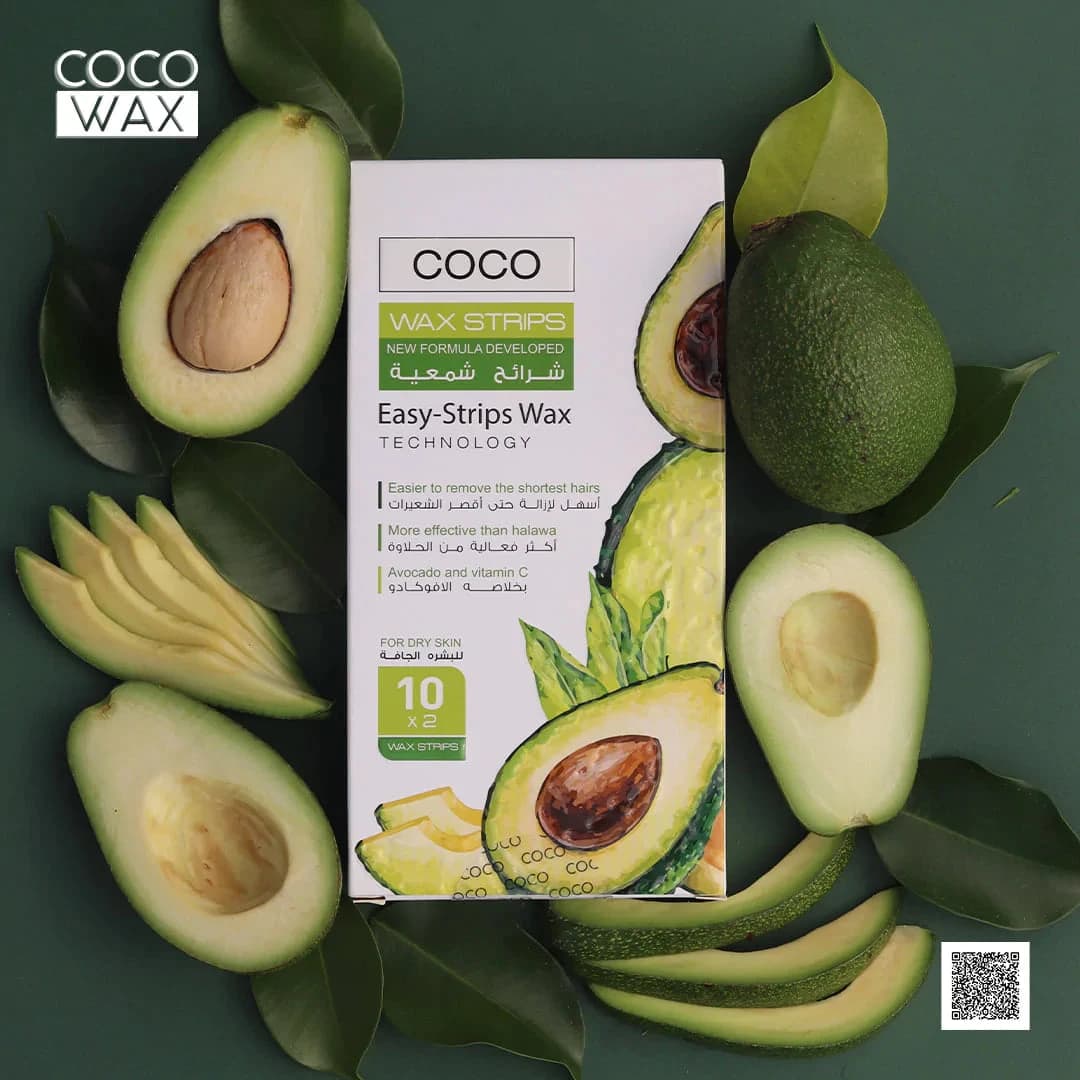 CO CO WAX STRIPS FOR DRY SKIN