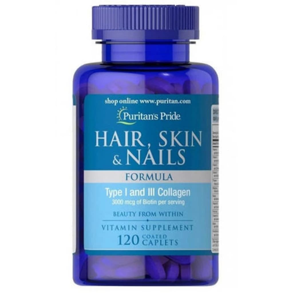 puritans pride hair skin&nails 60cap