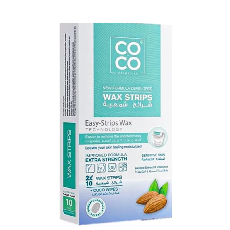 CO CO WAX STRIPS SENSITIVE SKIN