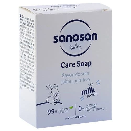SANOSAN CARE SOAP WITH MILK 100 GM