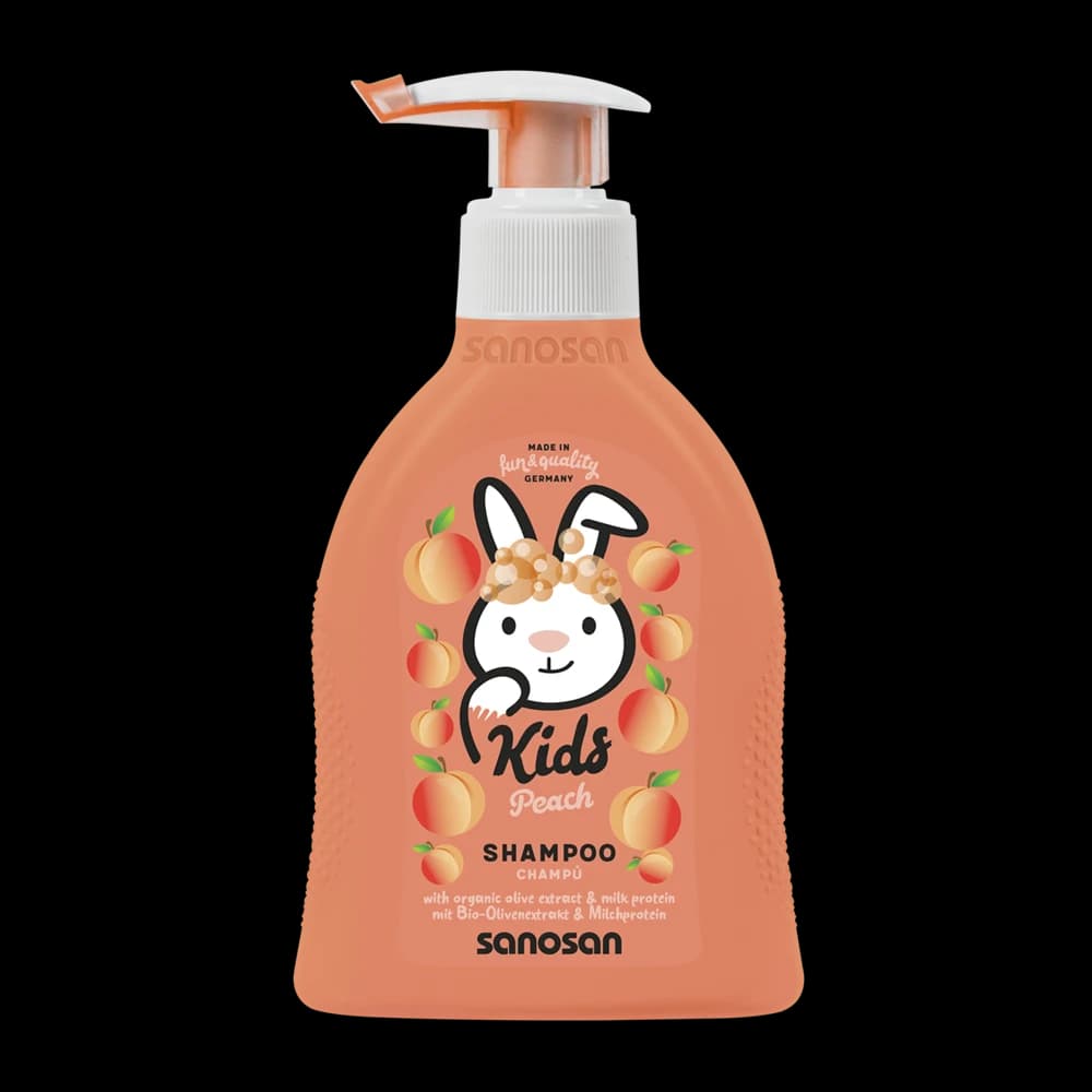 SANOSAN KIDS SHOWER SHAMPOO PEACH 200 ML