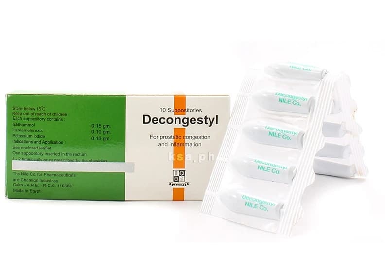 DECONGESTYL SUPP