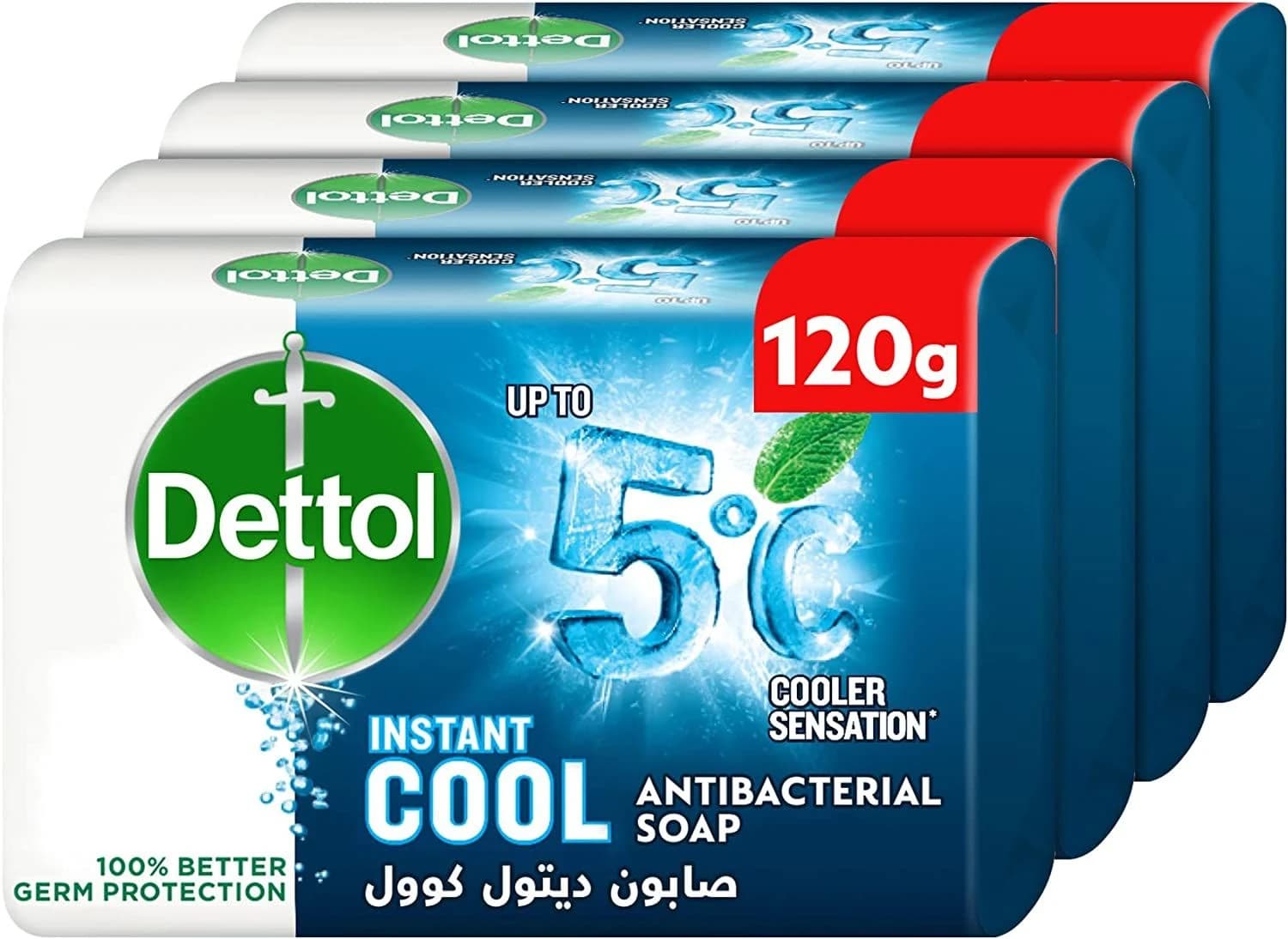 DETTOL COOL 85 GM  SOAP 4 PCS