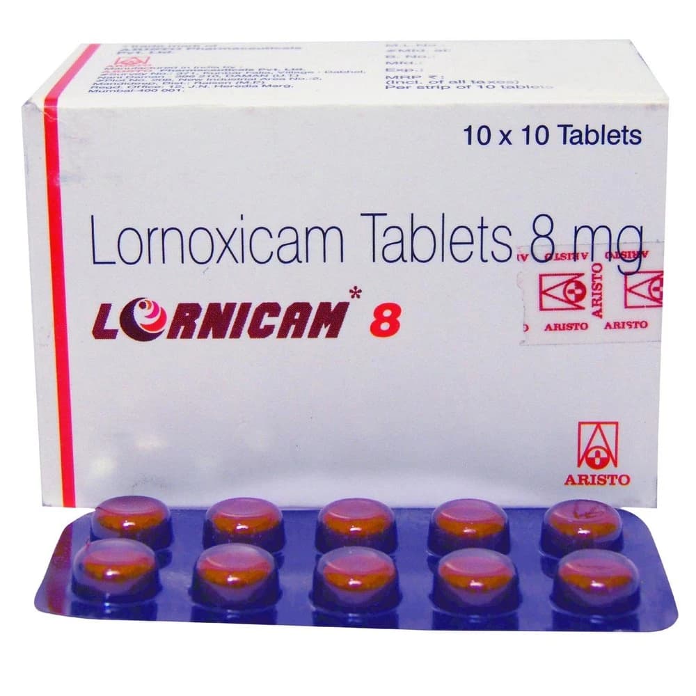 LORNOXICAM 8 MGM 30 TAP