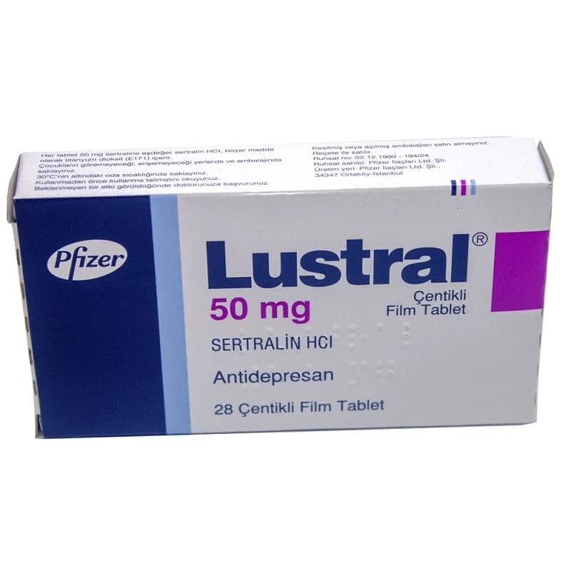 LUSTRAL 50MGM 20TAP