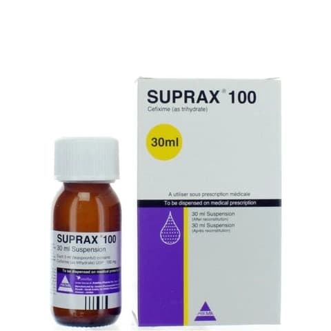 SUPRAX 100MGM SYRUP 30ML
