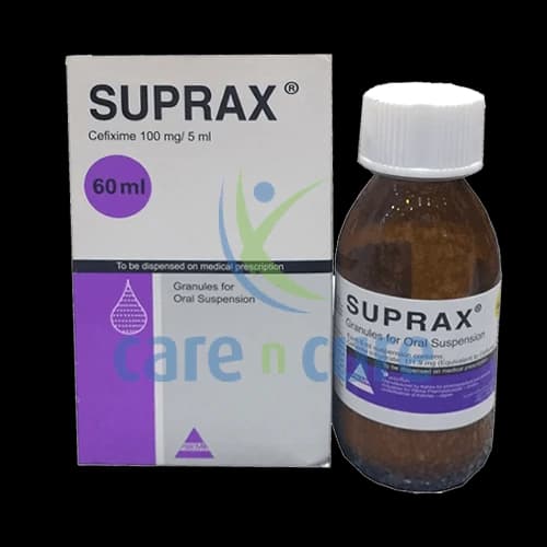 SUPRAX 100MGM SYRUP 60ML