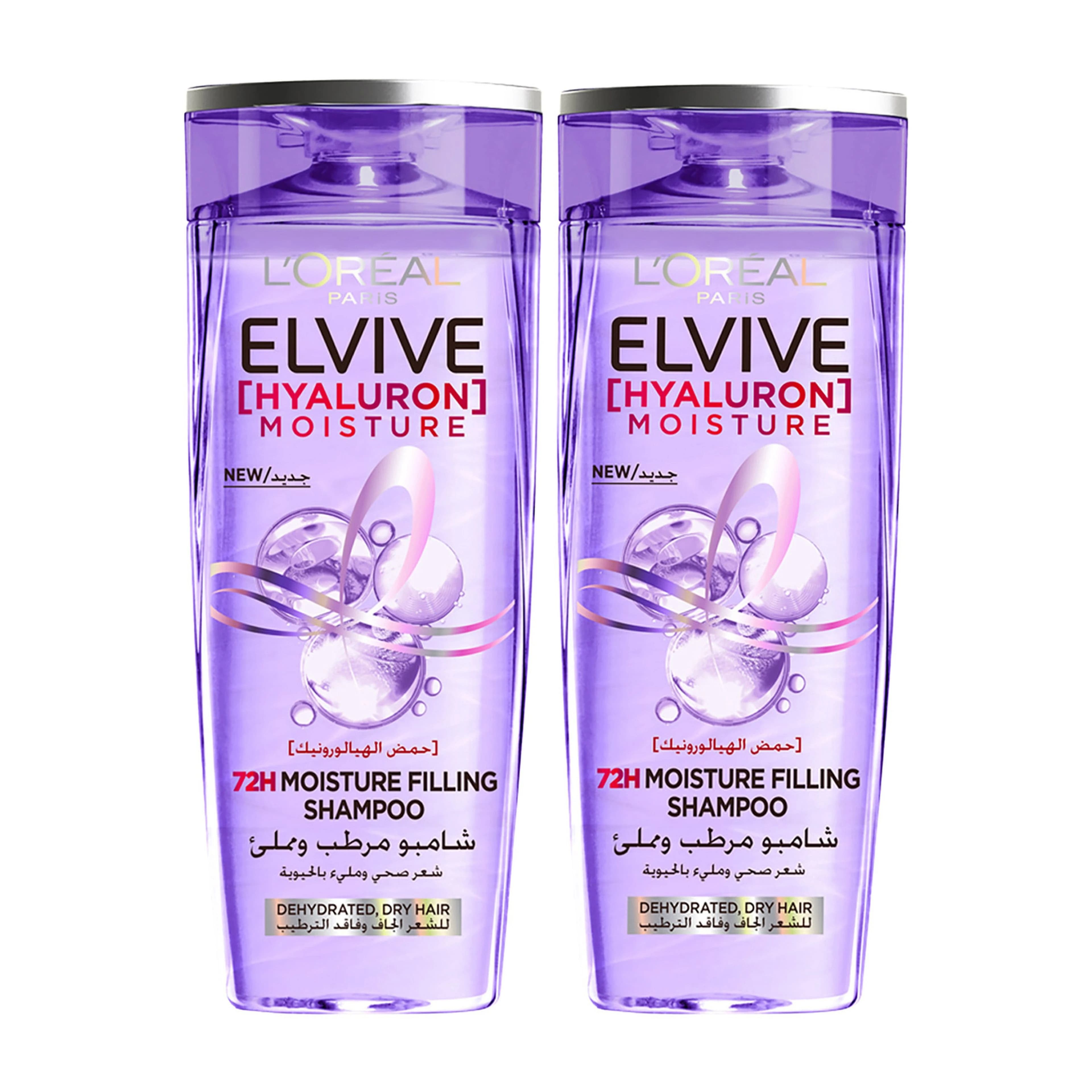 ELVIVE SHAMPOO HYALURON MOISTURE 400 ML 20% OFF