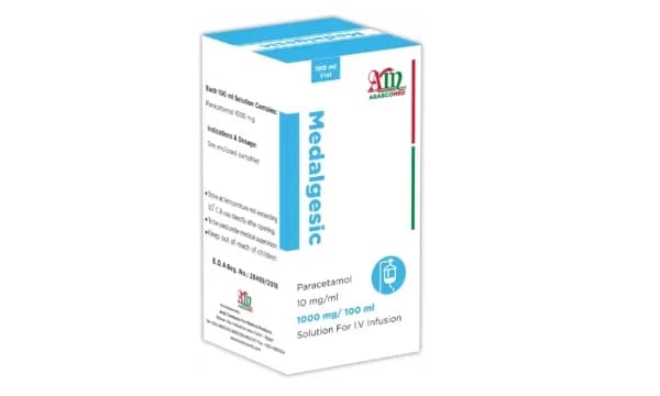 medalgesic 1000MGM/100ml vial