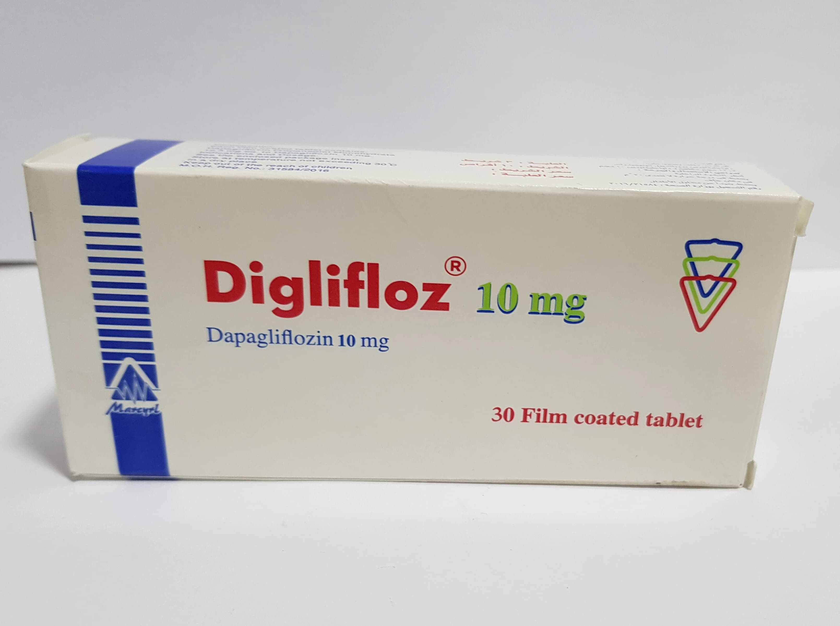 Diglifloz 10 MGM 30 TAP