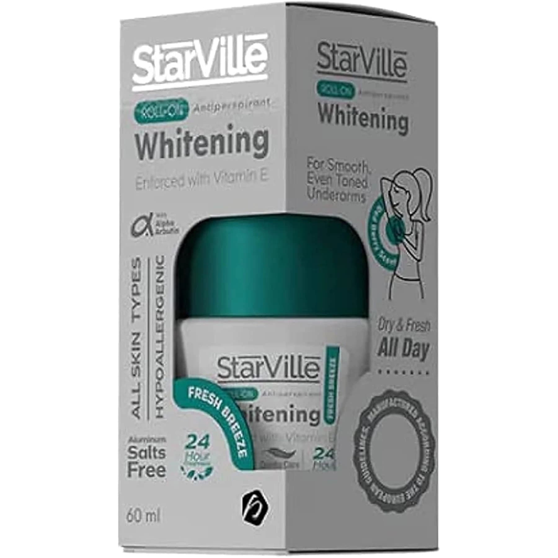STARVILLE FRESH BREEZE ROLL ON 60ML