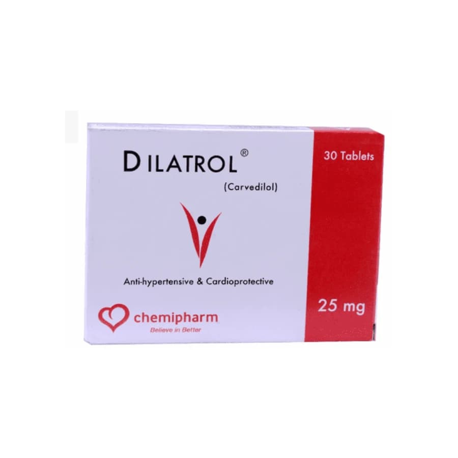 DILATROL 25MGM 30TAP