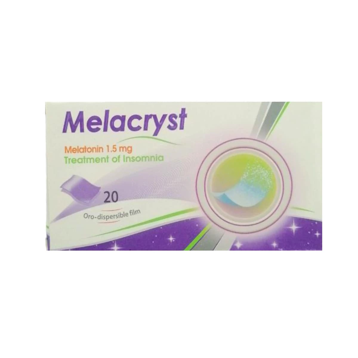 MELACRYST 1.5MGM 20FILMS