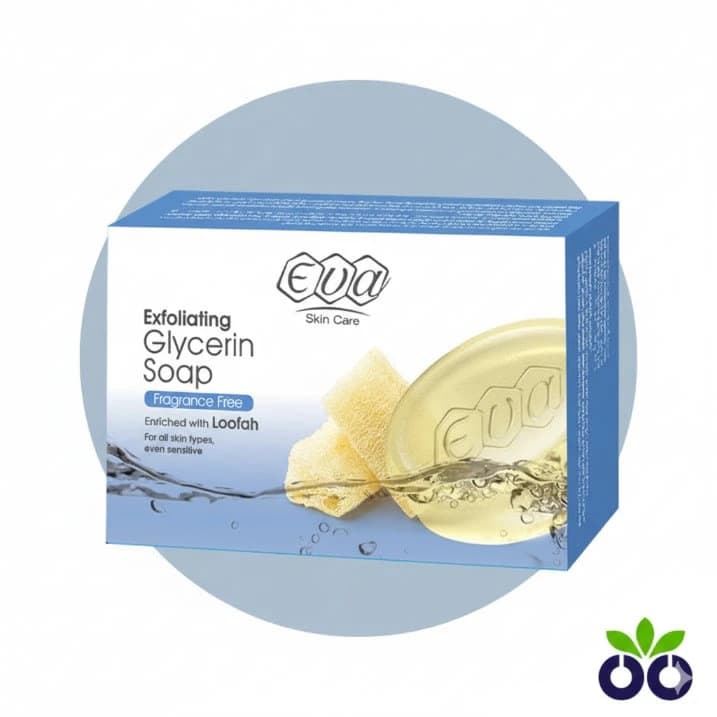 EVA EXFOLIATING GLYCERIN SOAP FRAGRANCE FREE 120 G