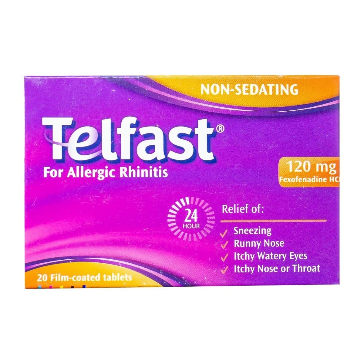 TELFAST 120MGM 20TAP
