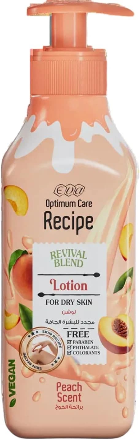 EVA RECIPE LOTION PEACH 350 ML